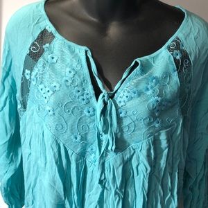 Jodifl mid sleeve top